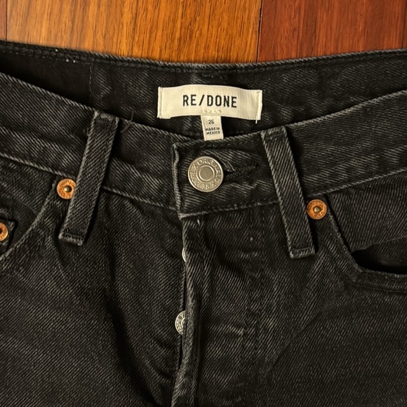 Re/Done 70s Bootcut in Black 2 - Picture 8 of 11